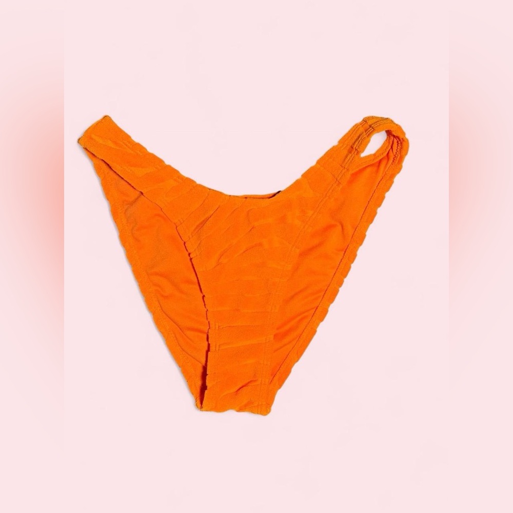 Xhilaration Orange High-Cut Bikini Bottom